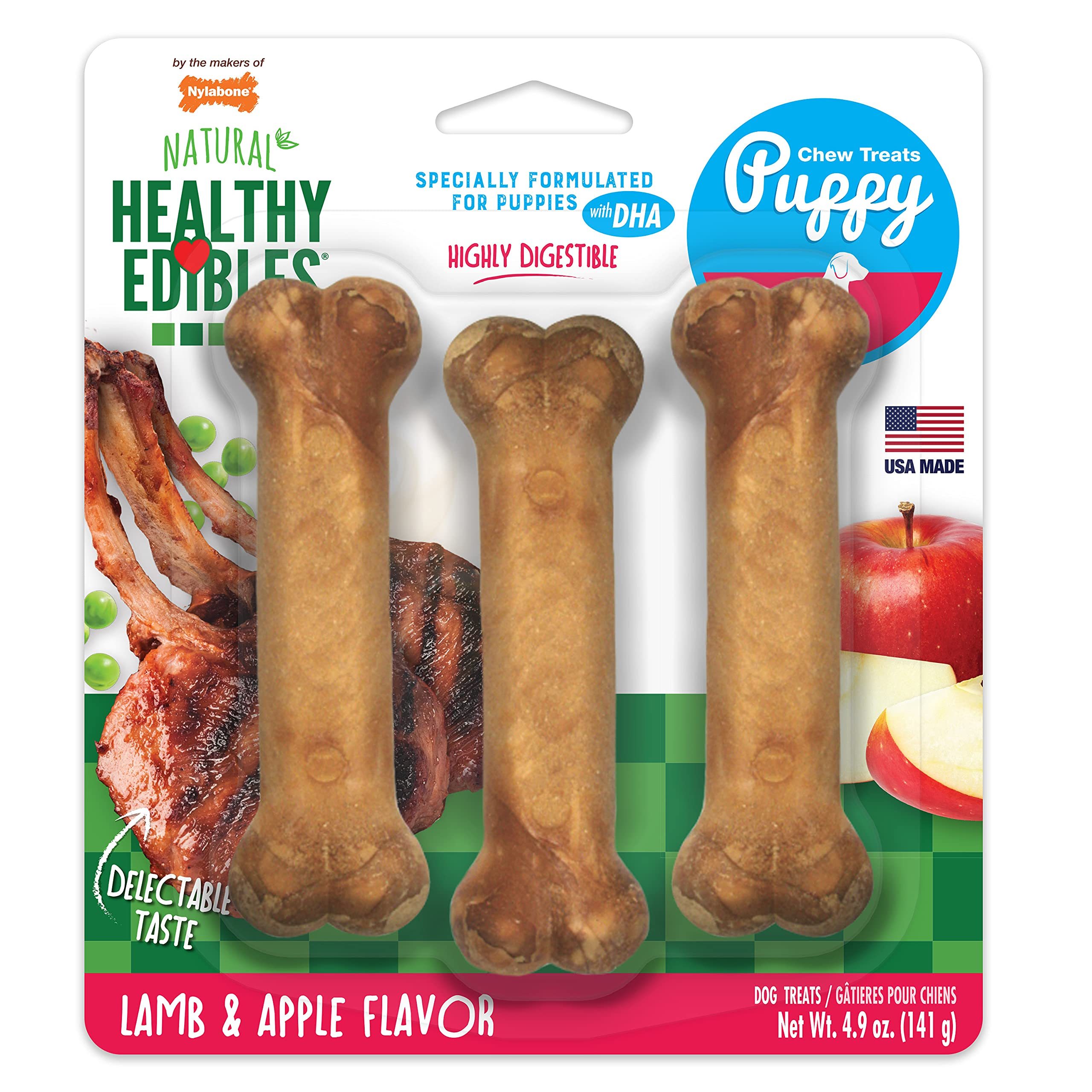   healthy   puppy chew treats lamb   regular 3 count Product details 0