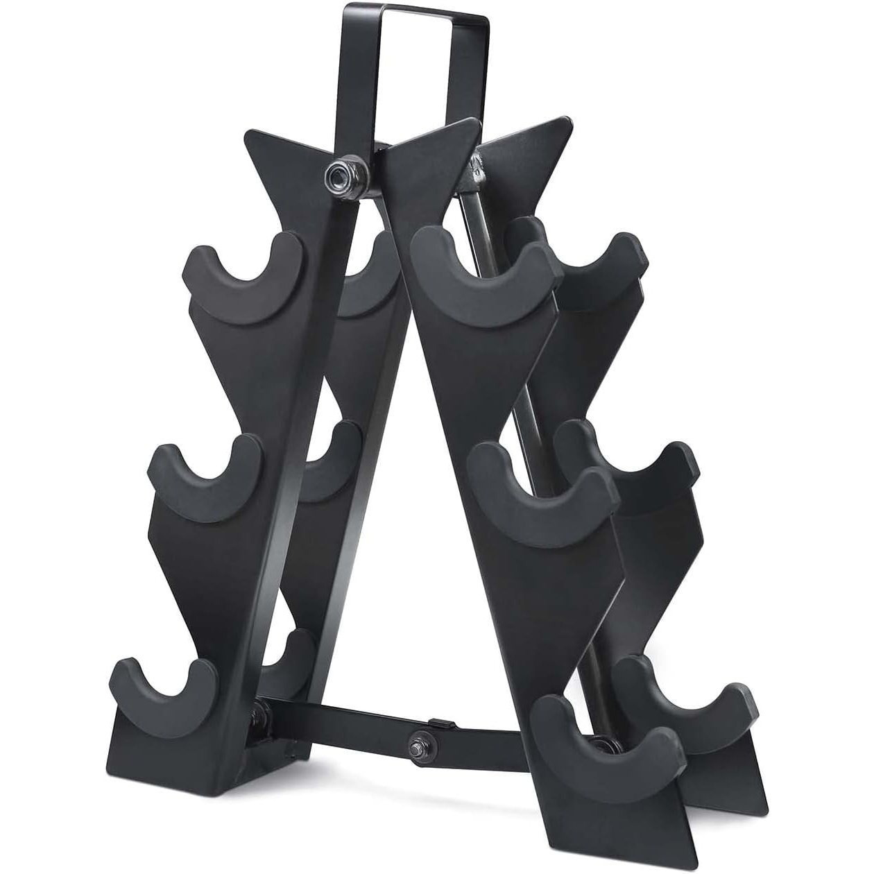 TEMU Heavy Duty Dumbbell Storage Rack, Steel Dumbbell Holder, Dumbbell Stand & For Home Gym Dumbbell Storage, Rack Only, Sizes Option Available