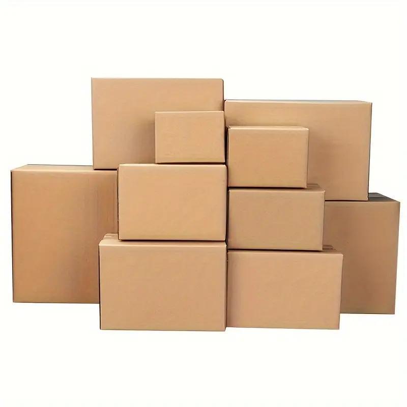 TEMU 10 boîtes en carton , 12" x 9" x 9" - Boîtes d'expédition durables pour déménagement, envoi par la poste, emballage et stockage, fournitures de