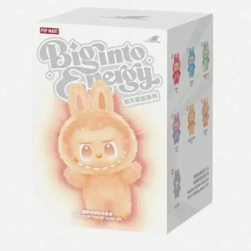 TEMU Pop Mart Labubu 3.0 The Monsters Big Into - Authentic Vinyl Plush Pendant Blind Box, Blind Box Figures, Random Design Action Figures Collectible