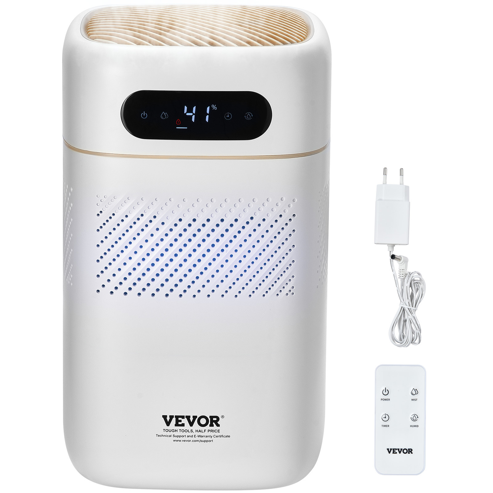 TEMU VEVOR 5L (1. 32G) évaporatif pour 538. 2 Purificateur d'air pour chambre à coucher