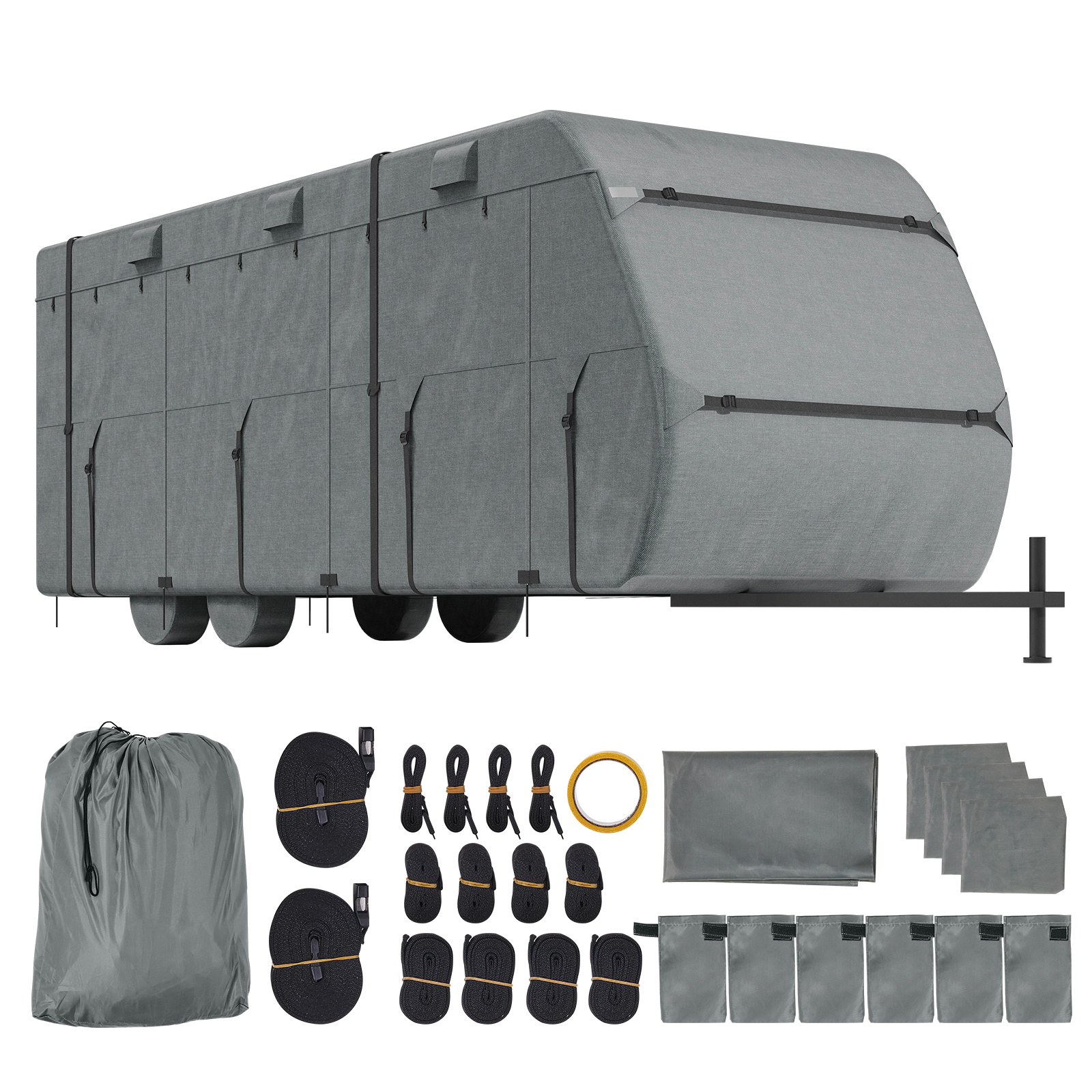 TEMU VEVOR Housse De Voyage Pour Camionnette De De 18 À En Tissu Non Tissé
