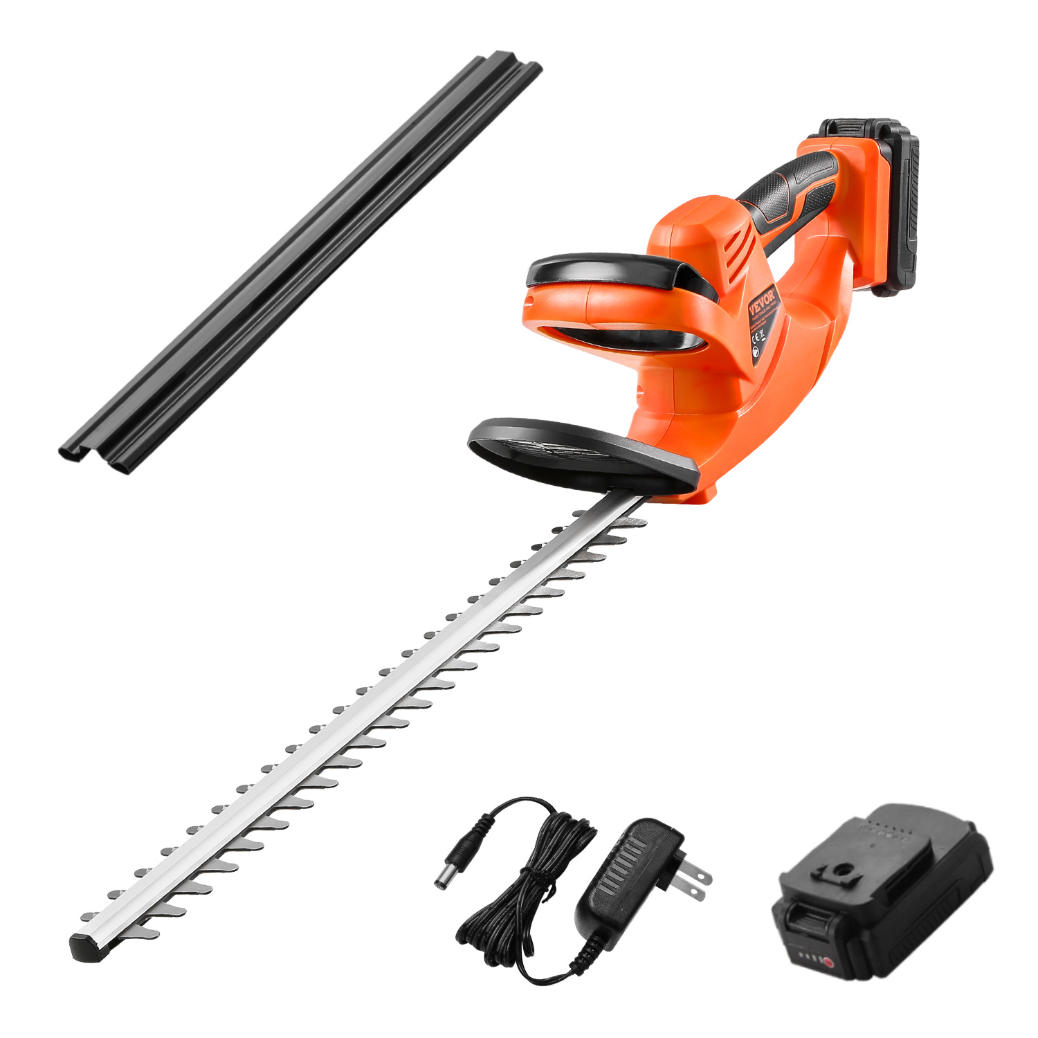 TEMU Vevor Cordless Electric Hedge Trimmer 20v 2a Battery 20in Blade