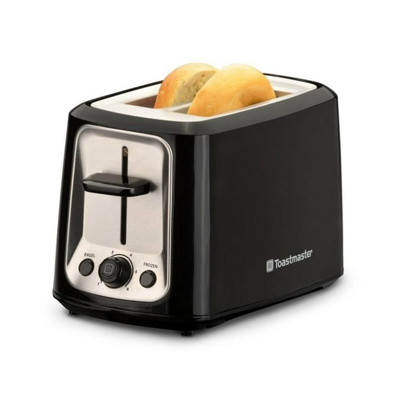 TEMU 2 Toaster - Black, 2 Toaster Halloween Gift, Kitchen Small Appliances