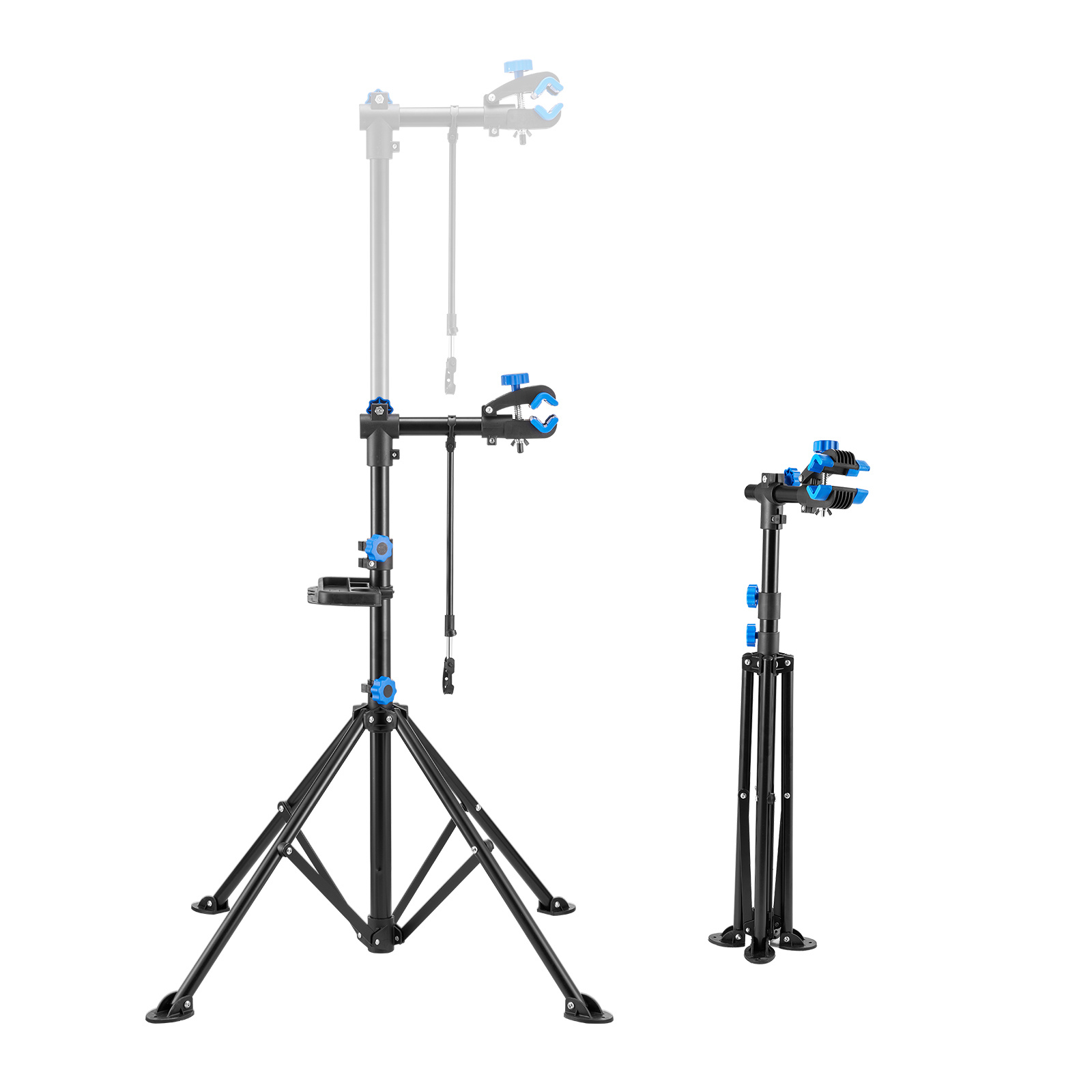 TEMU VEVOR Support de Réparation de Vélo 66/88 lb avec Plateau à Outils Réglable pour Entretien de Vélo