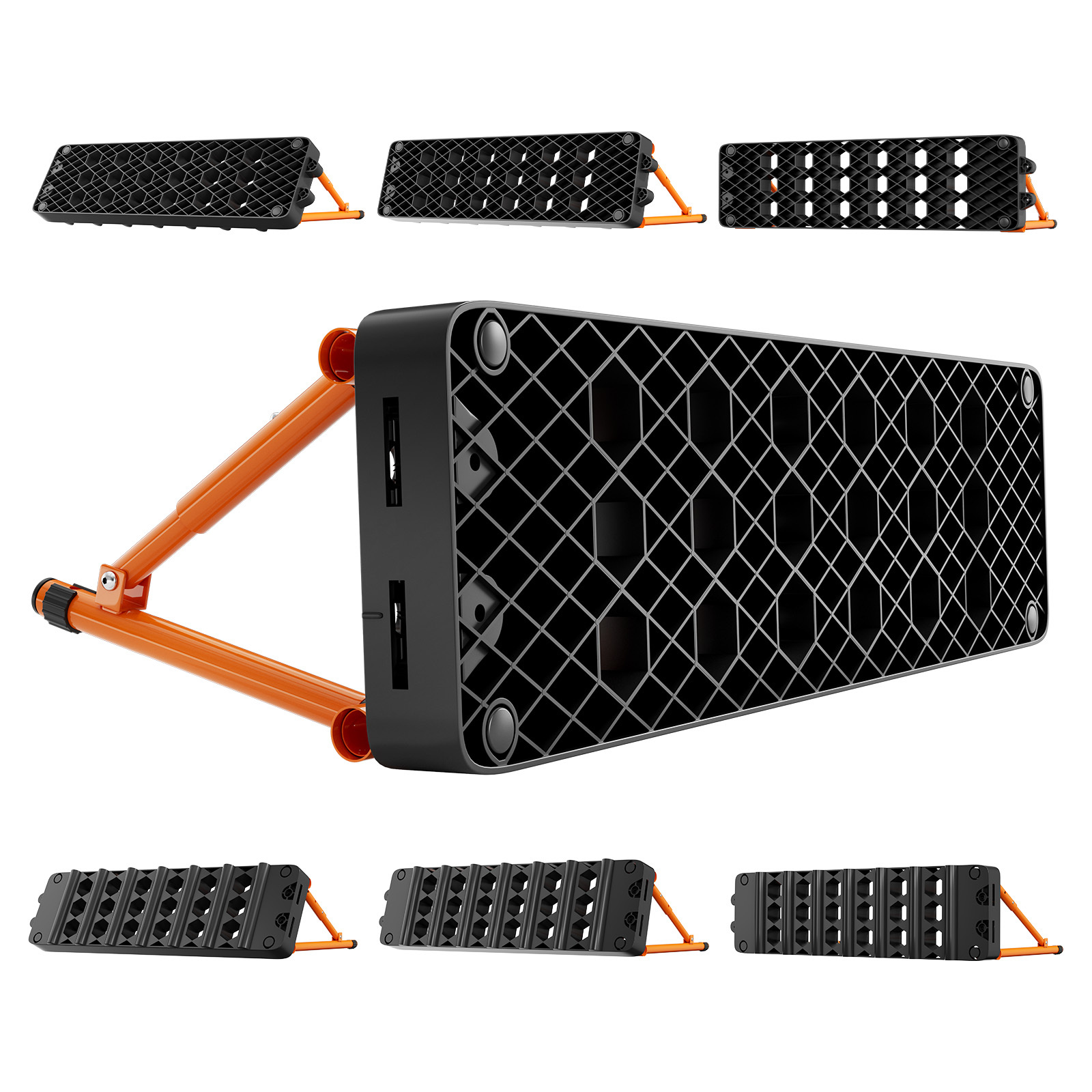 TEMU Vevor Soccer Rebounder Board, 37.4 X 9.8 In Portable Soccer Rebound Wall, Sports Trainer, 3 Adjustable , Easy Setup Ball Practice Equipment For
