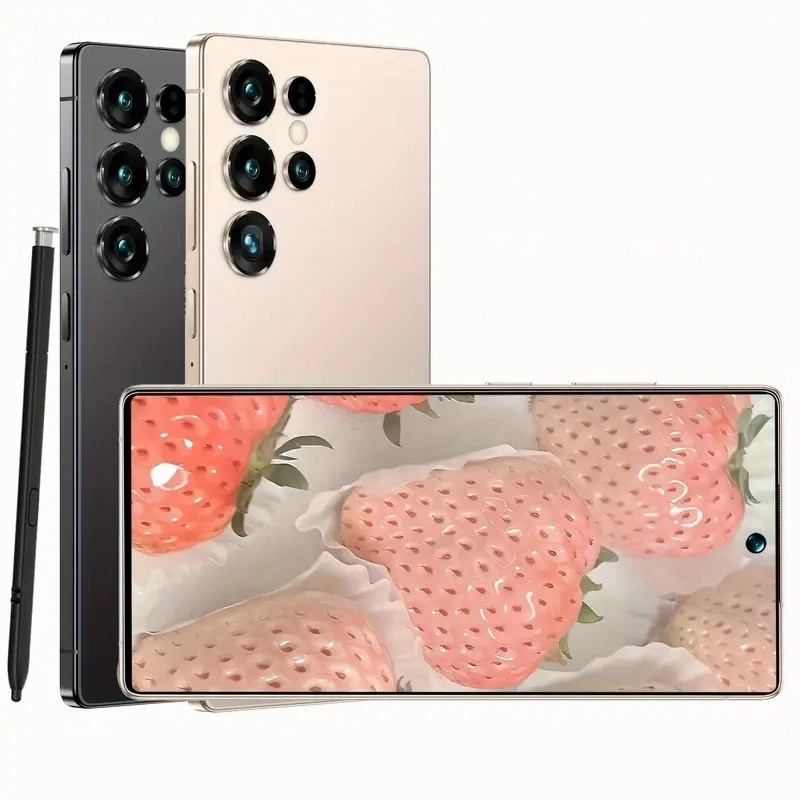 luxury 2026 unlocked smartphone 6 8 hd   heavy     face recognition type c fast charge ideal for business travel study gift kit with screen protector case earphone great for valentines day birthday new year family partner Product details 13