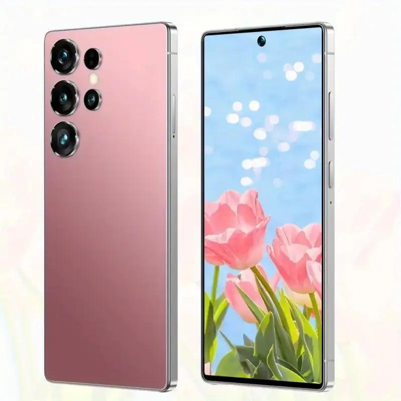 the most fashionable mobile phone 2026 5g new 6 8 hd large display smartphone multi function unlocked phone   4gb 64gb front and rear hd camera with data cable earphone case suitable for birthday gifts halloween gift affordable price gift   Product details 12