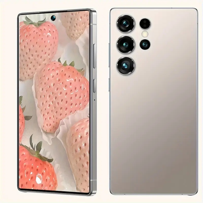 luxury 2026 unlocked smartphone 6 8 hd   heavy     face recognition type c fast charge ideal for business travel study gift kit with screen protector case earphone great for valentines day birthday new year family partner Product details 11