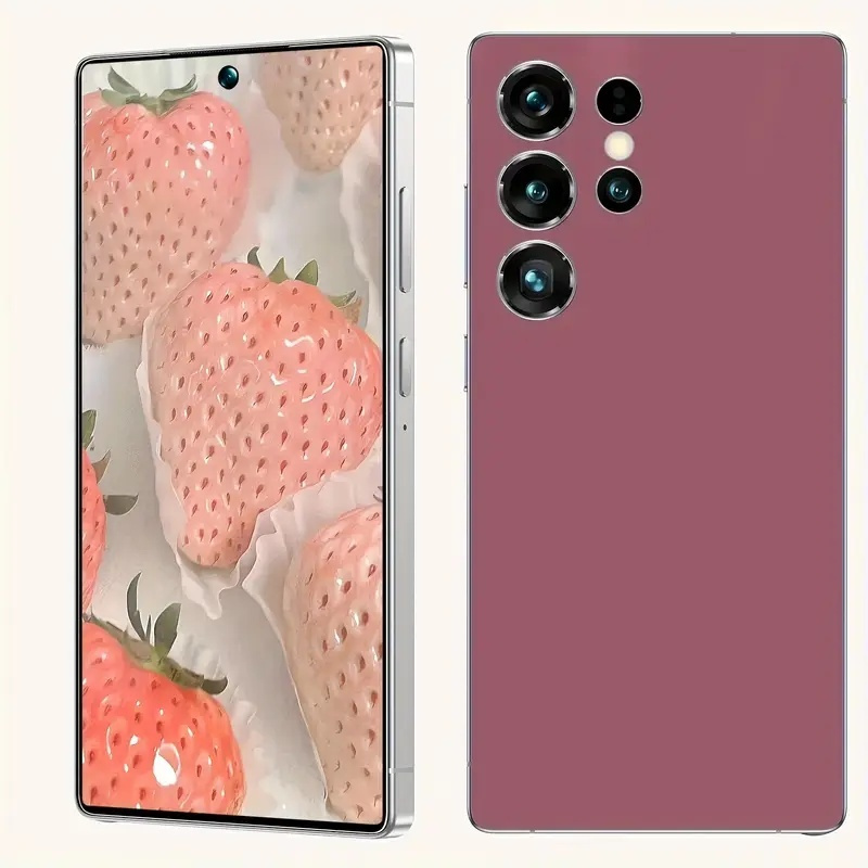 luxury 2026 unlocked smartphone 6 8 hd   heavy     face recognition type c fast charge ideal for business travel study gift kit with screen protector case earphone great for valentines day birthday new year family partner Product details 10