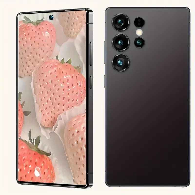 luxury 2026 unlocked smartphone 6 8 hd   heavy     face recognition type c fast charge ideal for business travel study gift kit with screen protector case earphone great for valentines day birthday new year family partner Product details 9