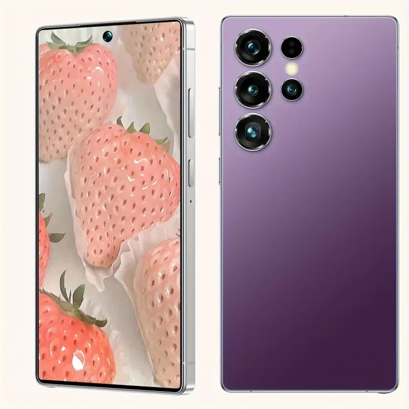 luxury 2026 unlocked smartphone 6 8 hd   heavy     face recognition type c fast charge ideal for business travel study gift kit with screen protector case earphone great for valentines day birthday new year family partner Product details 12