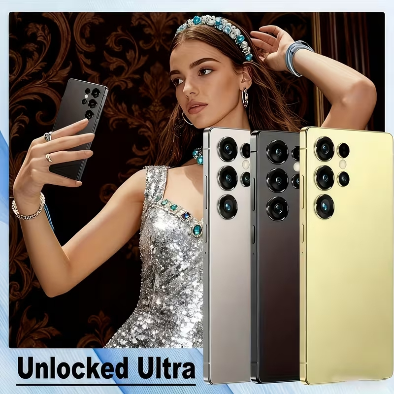 the most fashionable mobile phone 2026 5g new 6 8 hd large display smartphone multi function unlocked phone   4gb 64gb front and rear hd camera with data cable earphone case suitable for birthday gifts halloween gift affordable price gift   Product details 2