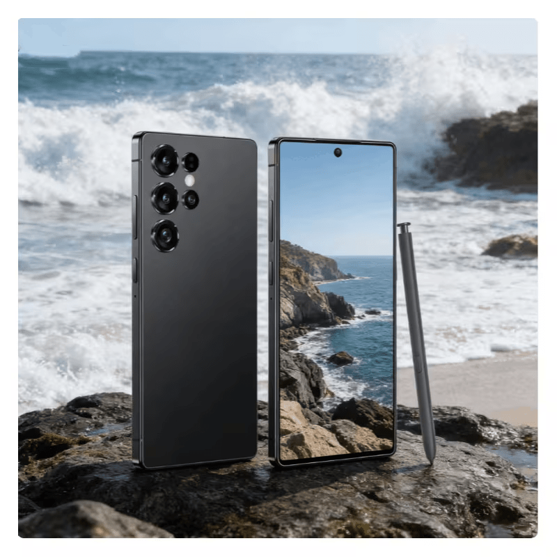 smart   6 8 inch full hd display front and rear hd cameras   standby built     with a protective case screen protector and headphones     daily use phone and travel phone Product details 4