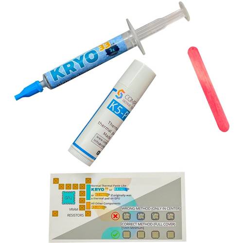 repaste kit k5 pro 10g 33 3g thermal putty paste for cpu gpu csgr