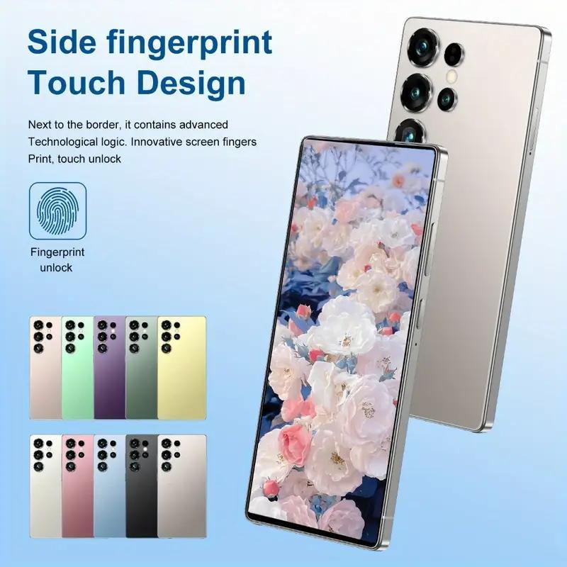 2026   unlocked smartphone 4gb 64gb storage 6 8 inch hd display strong     card gps built   earphones protective case screen protector type c charging cable suitable as a   phone Product details 0