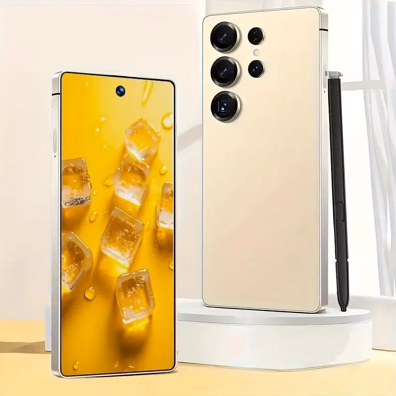 2026 mobile phone full network unlocked version 6 8 inch system built pen supports fast charging card design perfect gift Product details 8