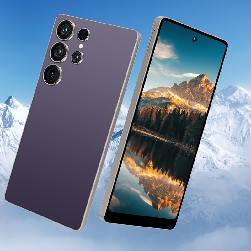 2026 latest high end   smartphone 6 8 inch large screen high definition display high definition video recording type c charging     with an included stylus pen and is   with headphones phone case data cable screen protector   an ideal gift for   Product details 8