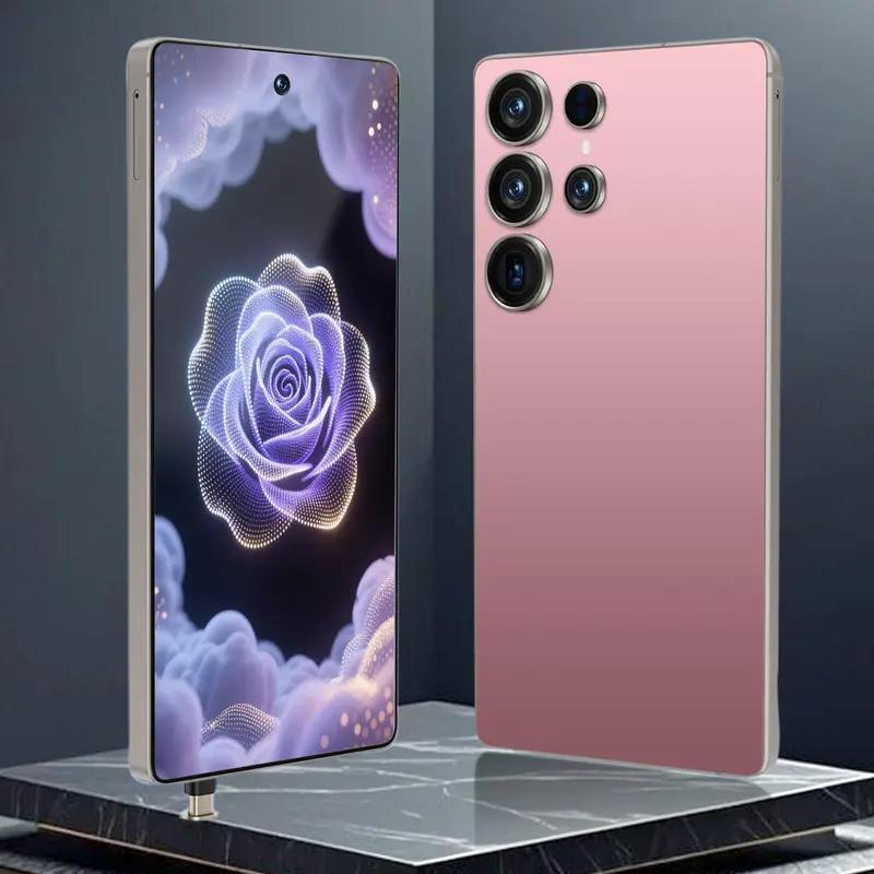 the 2026 ultra smartphone has a screen size of 6 8 inches features facial recognition technology   with 4gb 64gb of storage space and is   with a touch pen and headphones   an ideal gift for holidays or birthdays Product details 6