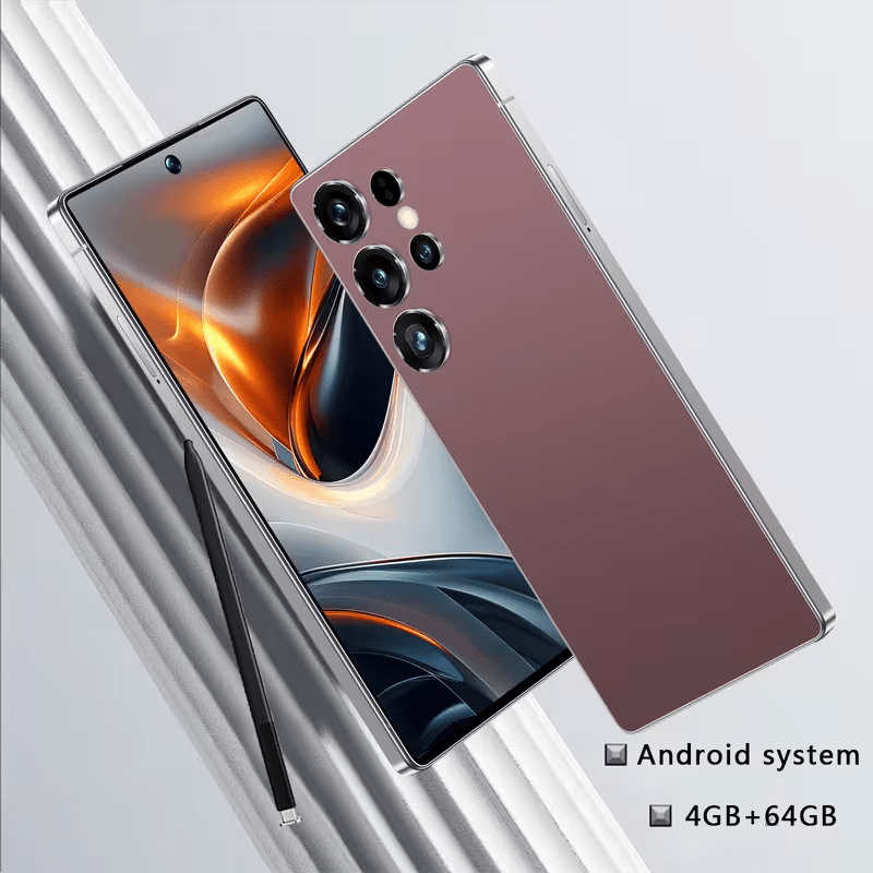 2026 latest high end smartphone 6 8 inch large screen high definition display long lasting battery high definition video recording type c charging with an included stylus pen and is with headphones phone case data cable screen protector an ideal gift for Product details 9