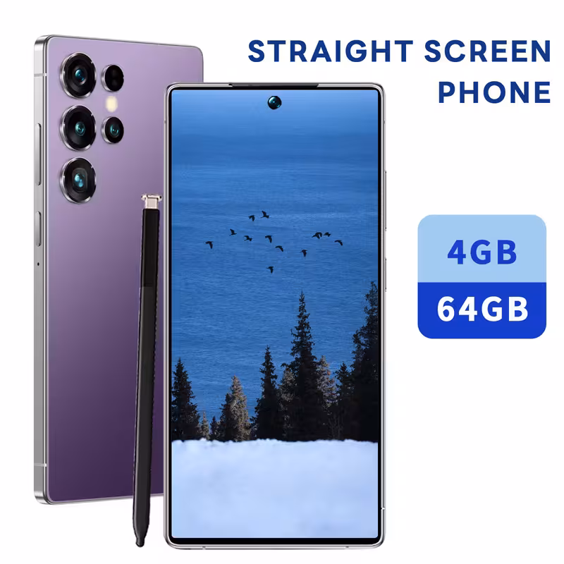 2026 unlocked smartphone 4gb 64gb storage 6 8 inch hd display strong card gps built earphones protective case screen protector type c charging cable suitable as a phone Product details 9