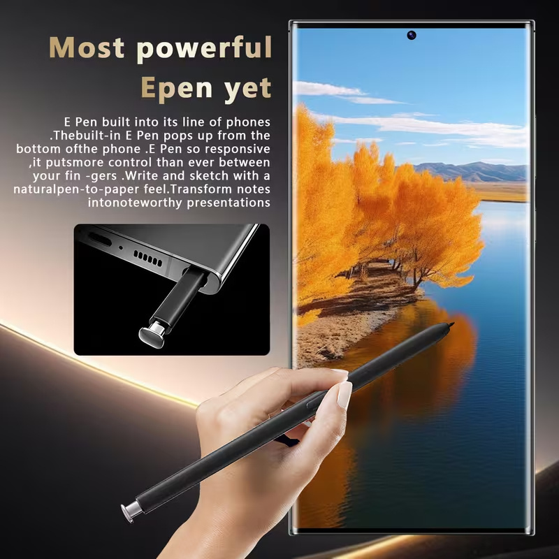 2026 ultra smartphone 6 8 inch screen facial recognition   built     system   dual standby unlocked version   headphones phone case data cable screen protector ideal gift   Product details 3