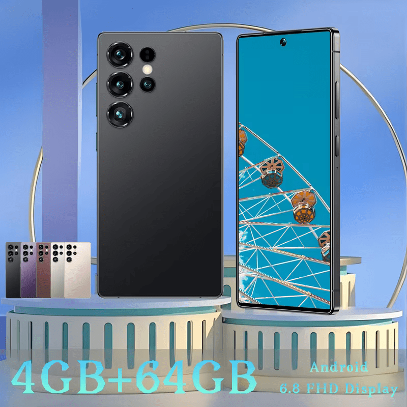 ultra 2026   unlocked smartphone 6 8 inch hd display strong     card gps built   earphones protective case screen protector type c charging cable suitable as a   phone Product details 13