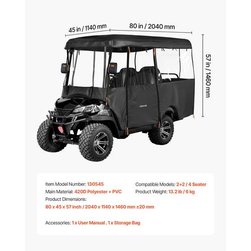 golf cart cover full enclosure 2 2 4 passenger golf cart 420d oxford fabric cover fits most carts yamaha pvc coating hook design