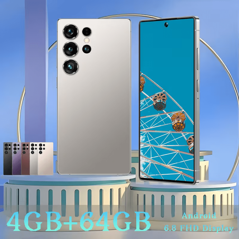 ultra 2026   unlocked smartphone 6 8 inch hd display strong     card gps built   earphones protective case screen protector type c charging cable suitable as a   phone Product details 10