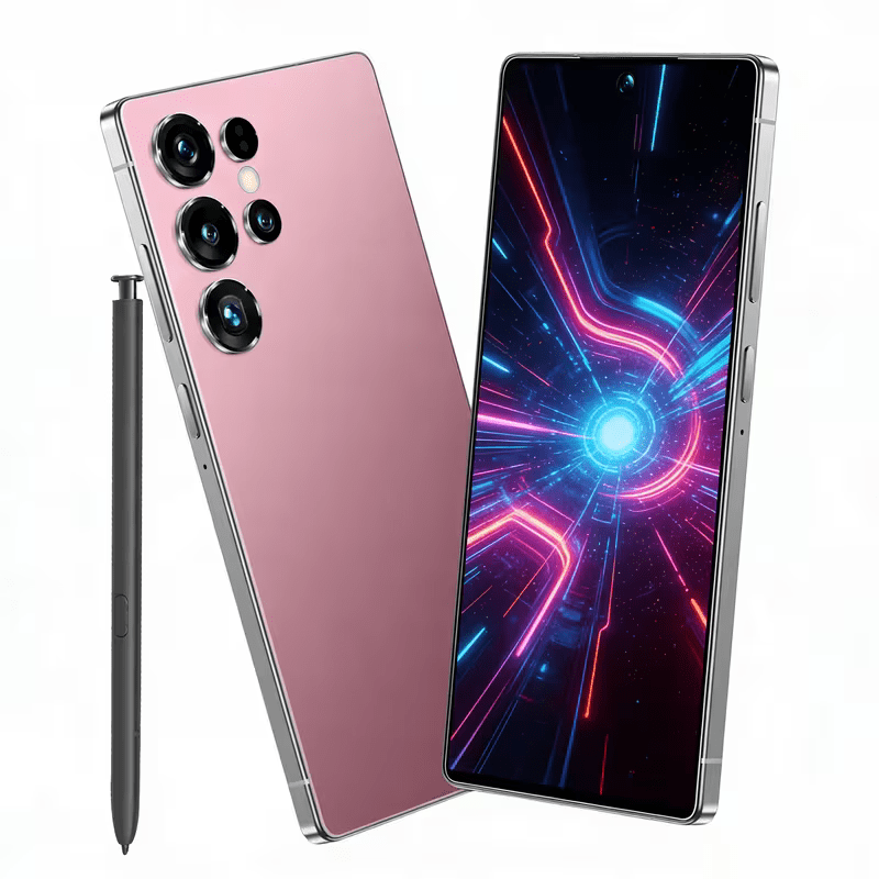 2026 latest high end   smartphone 6 8 inch large screen high definition display long lasting battery high definition video recording type c charging     with an included stylus pen and is   with headphones phone case data cable screen protector   an ideal gift for   Product details 8