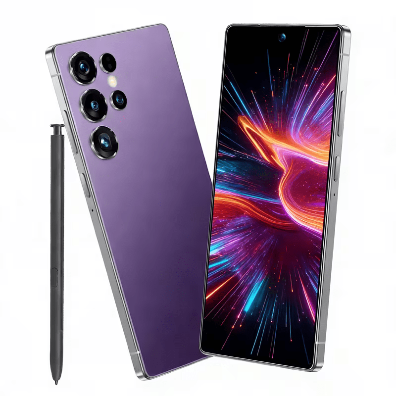 2026 latest high end   smartphone 6 8 inch large screen high definition display long lasting battery high definition video recording type c charging     with an included stylus pen and is   with headphones phone case data cable screen protector   an ideal gift for   Product details 9