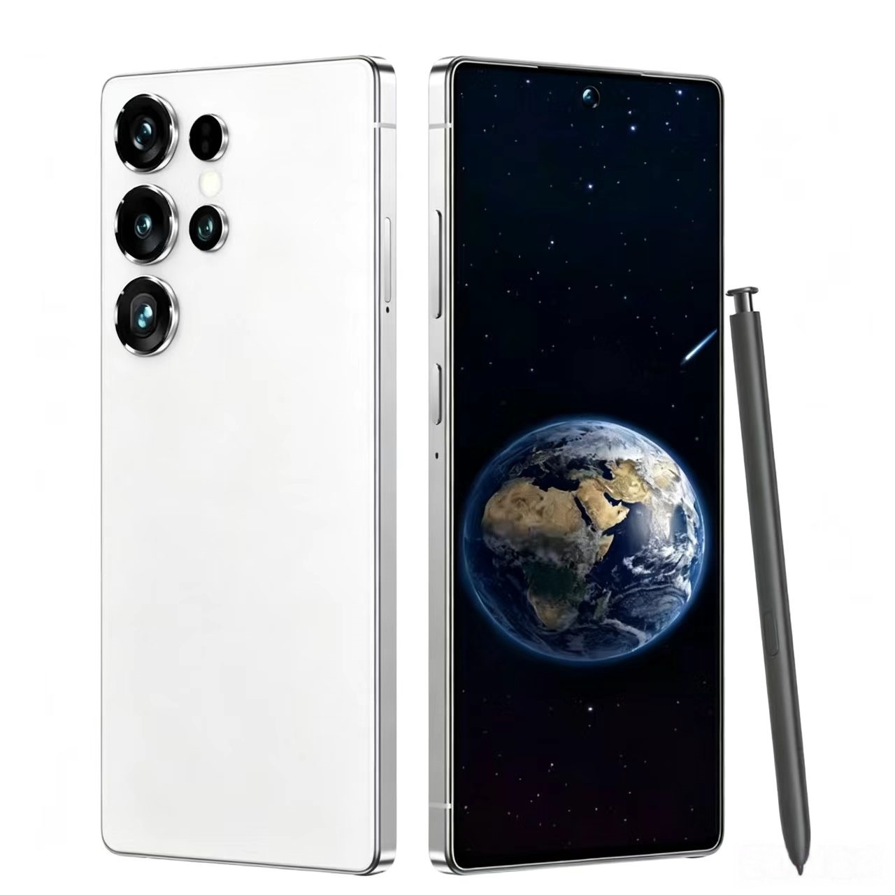 6 8 inch touchscreen with storage capabilities   standby and     version     phone professional level smartphone and stylish   phone with an integrated stylus it   earphones data cable screen protector and phone   features a   durable structure and charging function Product details 12