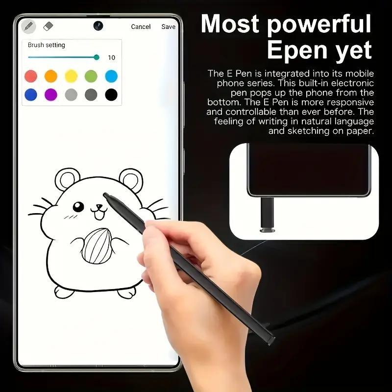 6 8 inch hd screen smartphone with built     system   dual standby   with headphones phone case and screen protector face recognition fingerprint unlock suitable for christmas new year home   use modern and fashionable design Product details 6
