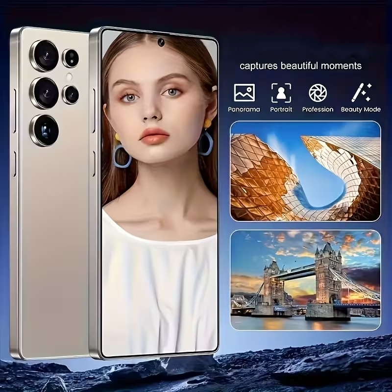 smartphone   dual standby   smartphone 6 8 inch display with built     with headphones protective case and screen protector suitable as a gift for easter birthday and halloween smartphone new year gift Product details 5