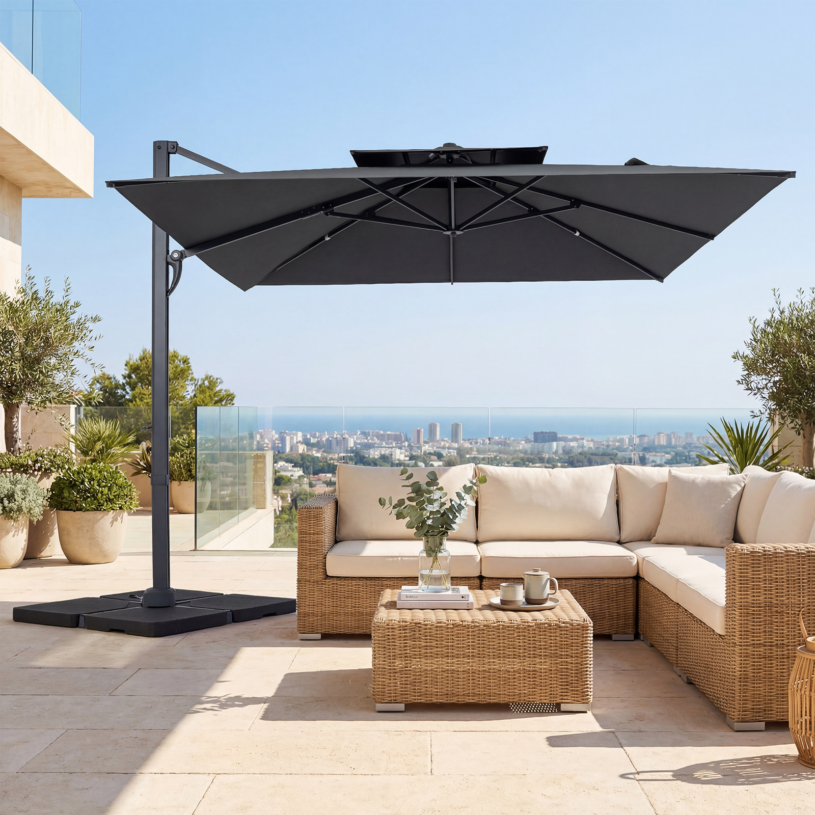 big patio umbrella canada extra large patio umbrella sold on Temu Canada