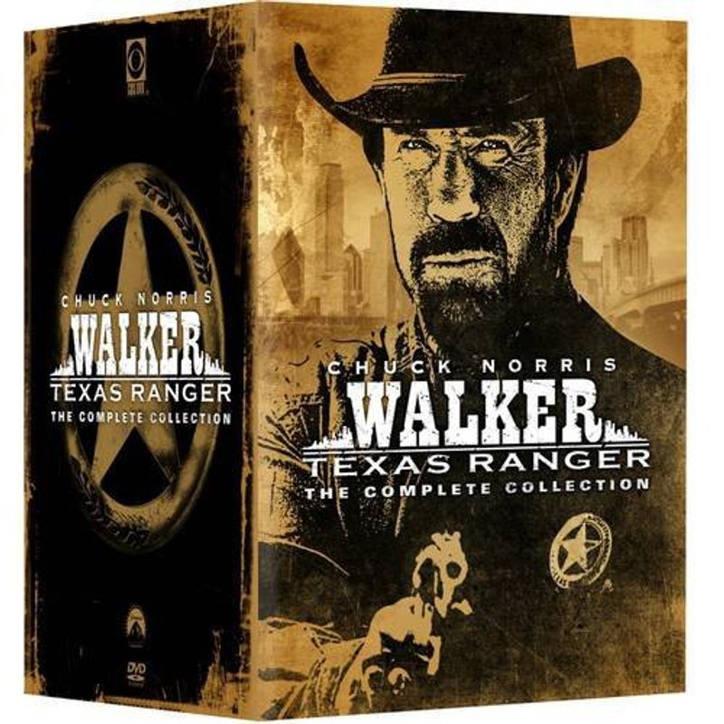 TEMU Walker, Texas Ranger : Les Saisons 1 à 9 (DVD) - Anglais uniquement