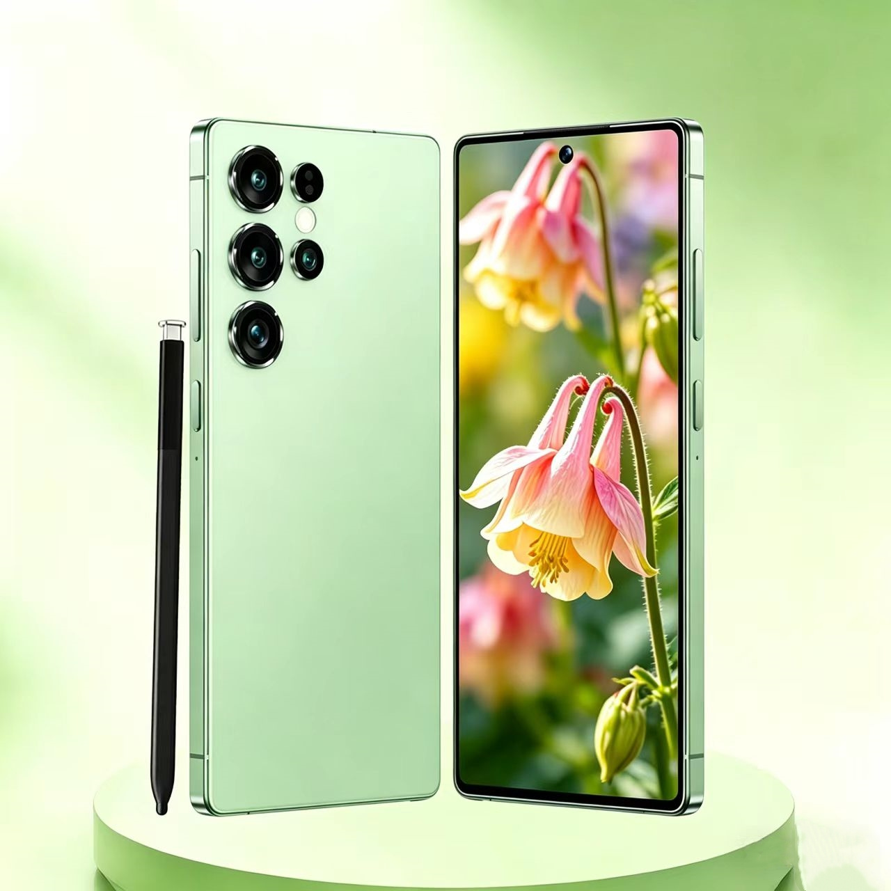 unlocked   phone with stylus hd large 6 8 inch screen super long   free headphone charging cable no charger fingerprint recognition support ideal for company rewards   family gifting Product details 6
