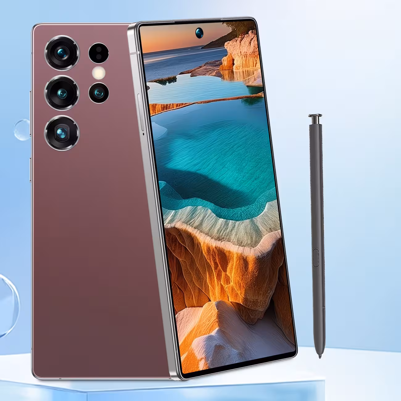 smartphone smartphone 6 8 inch display built camera with headphones protective case screen protector birthday smartphone Product details 10