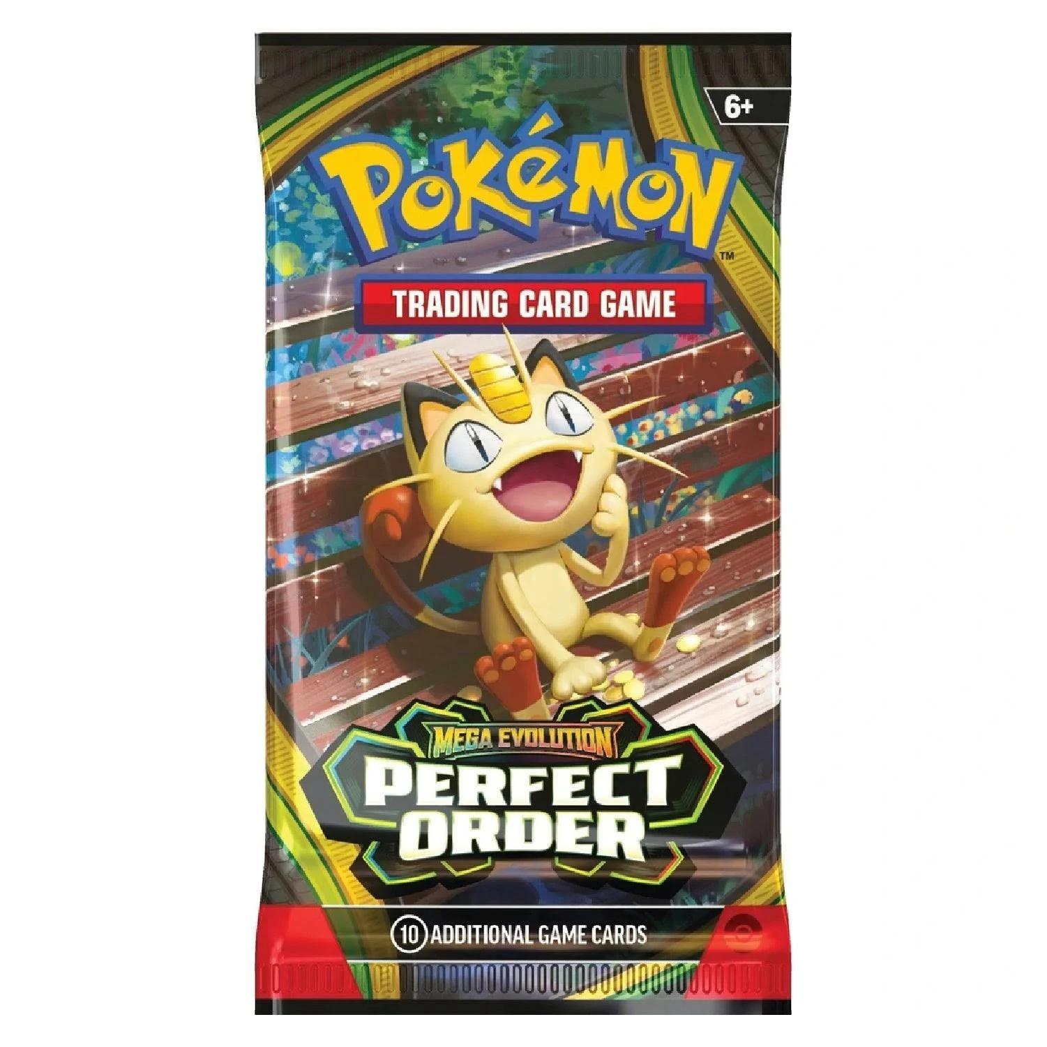 TEMU Pack de boosters Mégas Évolution Ordre Parfait du JCC Pokémon (1 pack)