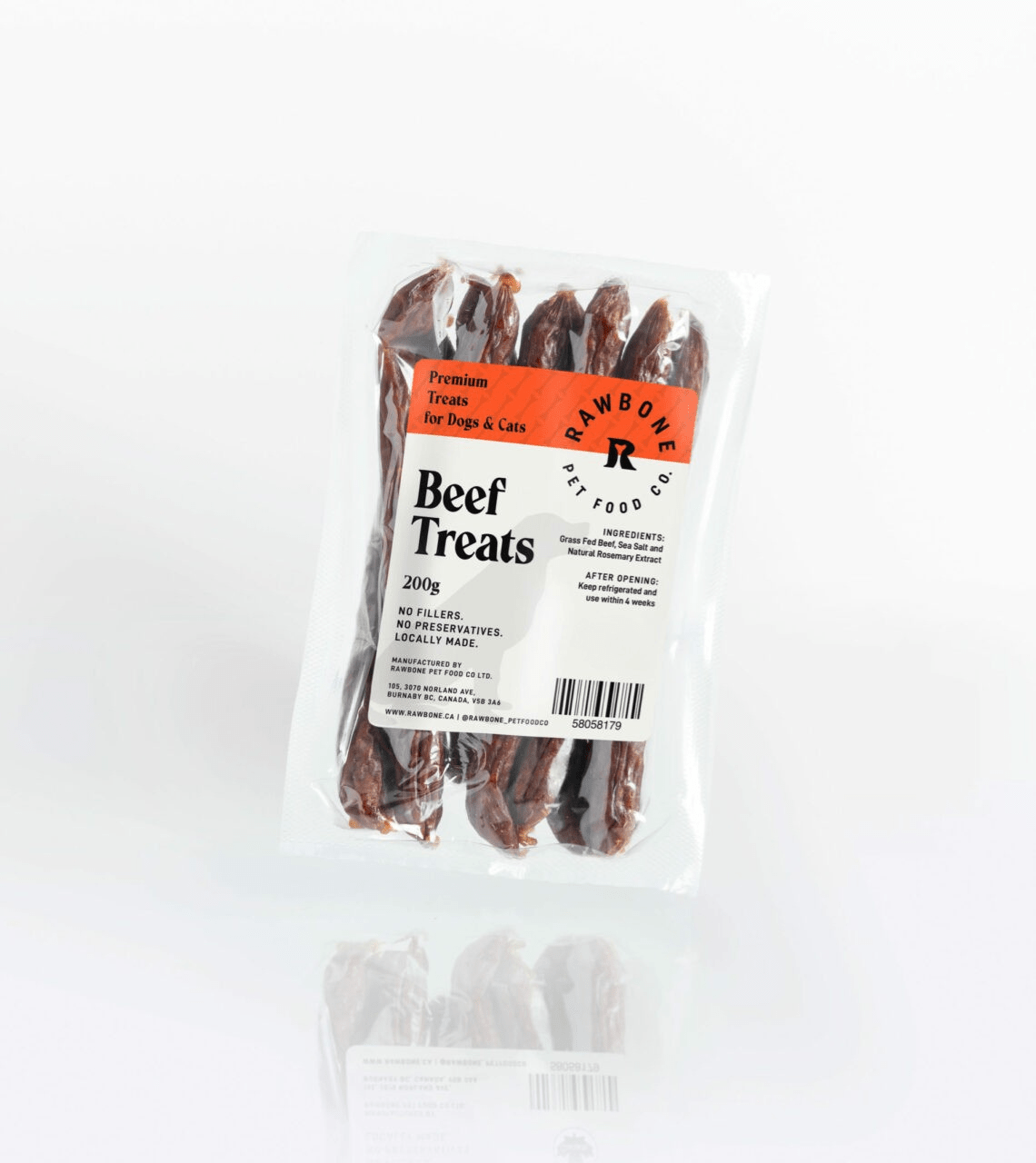 rawbone treats   beef 200g       beef treats Product details 0