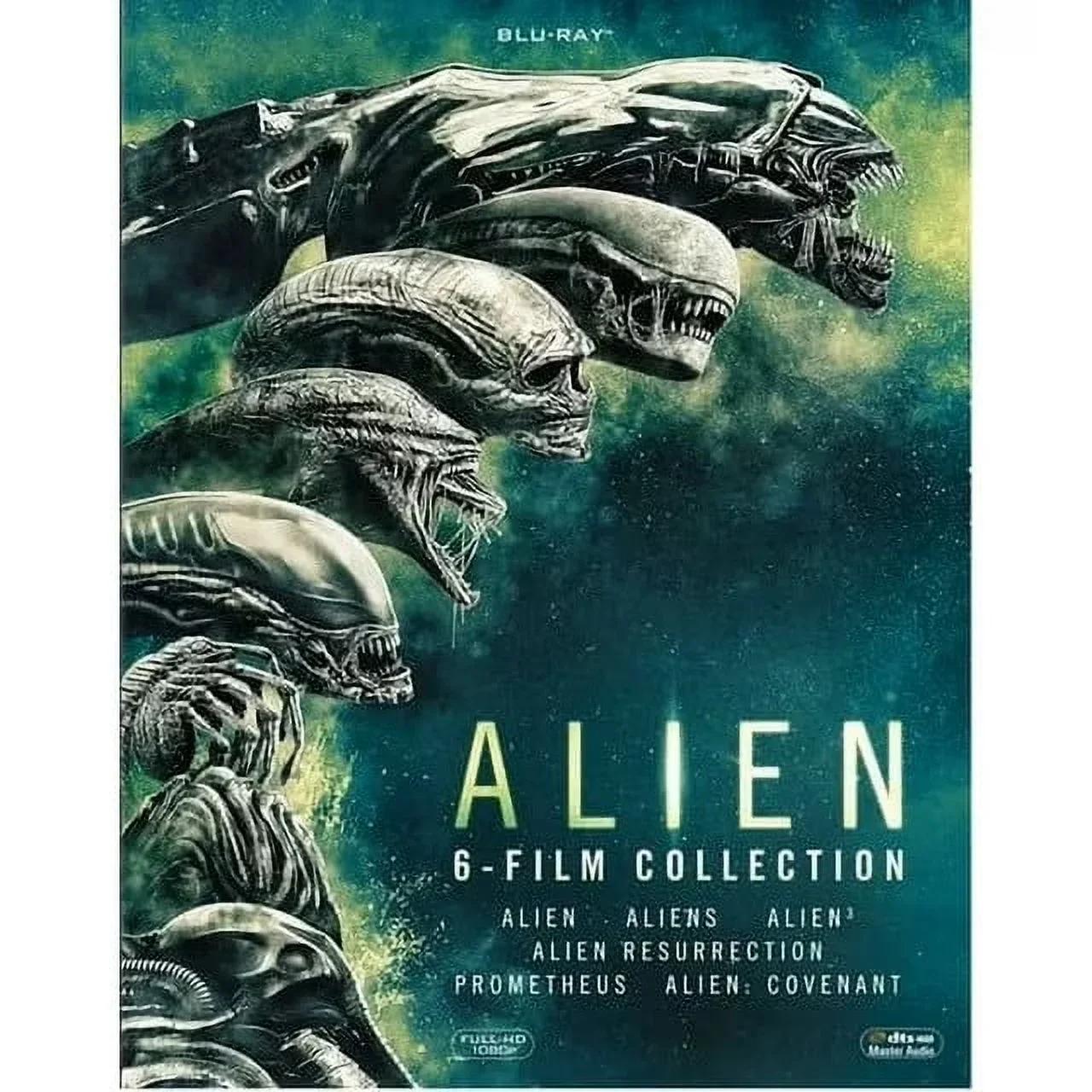 TEMU Collection de 6 films Alien (Blu-ray) - Anglais uniquement