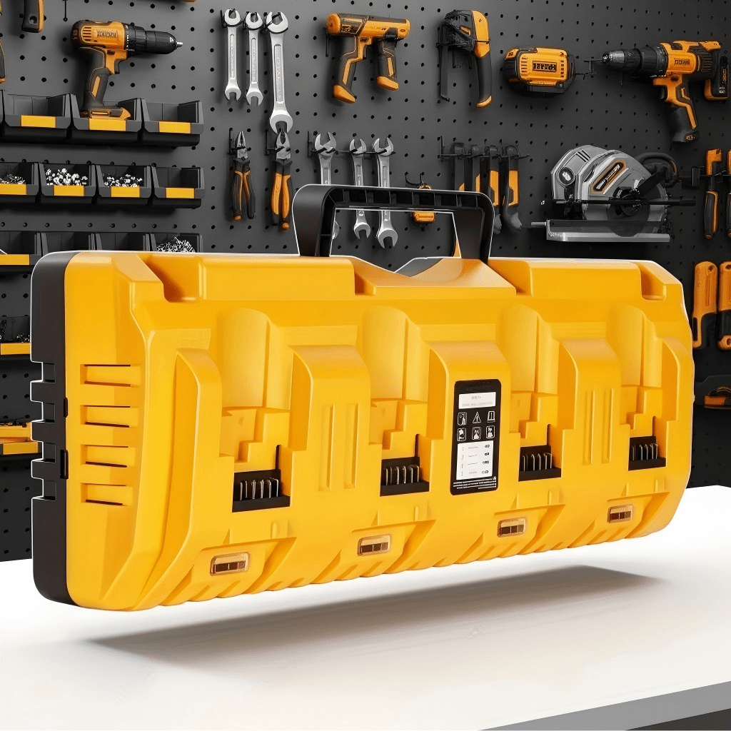 dcb104 battery charger replacement for power tools 12v 20v battery 4 port battery charger station with usb type c ports for adult compatible with 12v 20v tool batteries for dcb127 dcb124 dcb126 dcb200 dcb201 dcb203 dcb606 dcb609 dcb612 dcb615 compatible for cordless tools