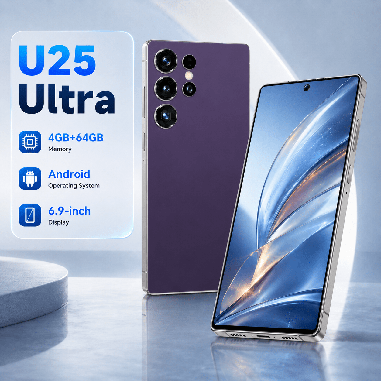 6 9 inch 5g hd display 2026   unlocked model featuring 4gb 64gb storage type c charging port the perfect thoughtful gift for birthdays and holidays Product details 6