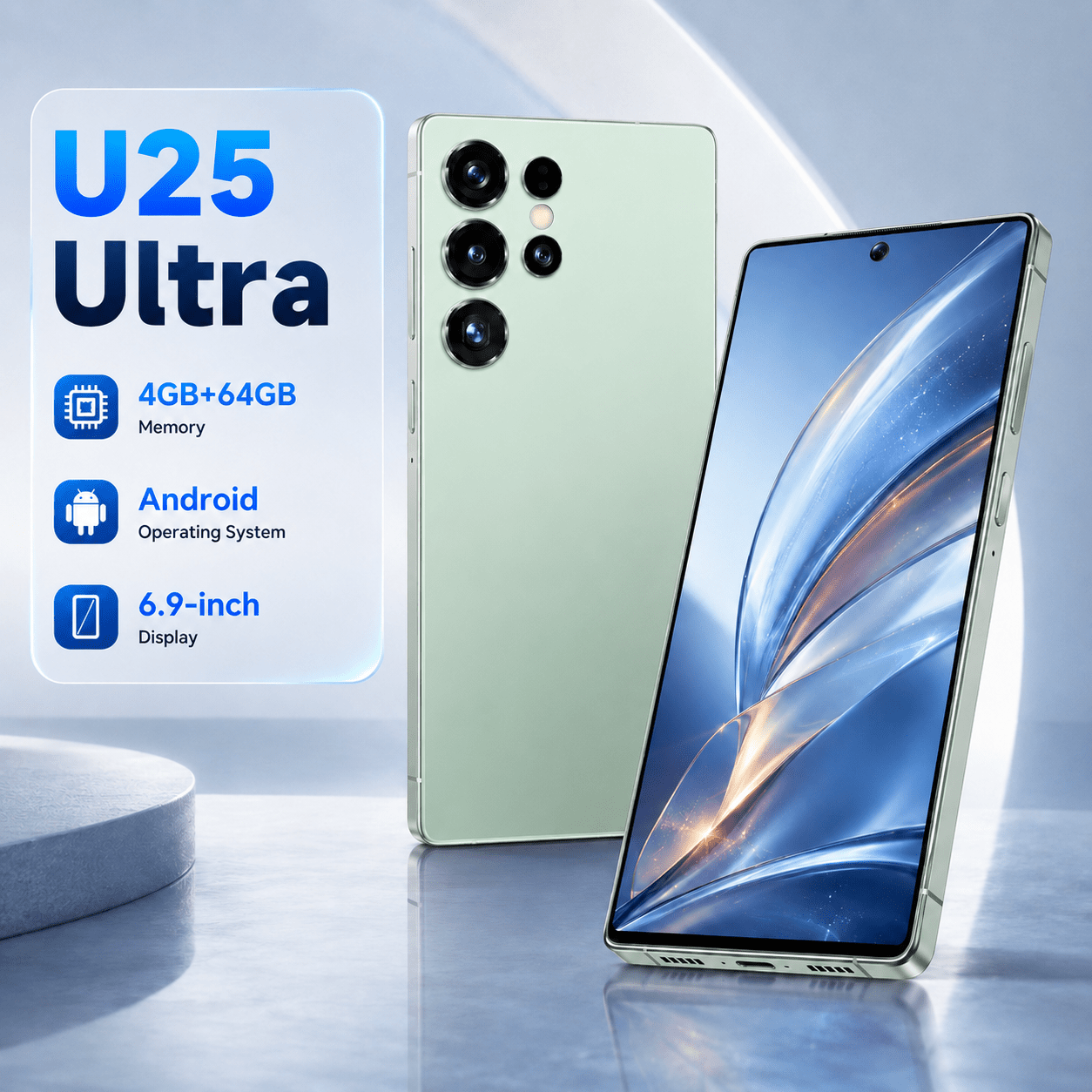6 9 inch 5g hd display 2026   unlocked model featuring 4gb 64gb storage type c charging port the perfect thoughtful gift for birthdays and holidays Product details 8