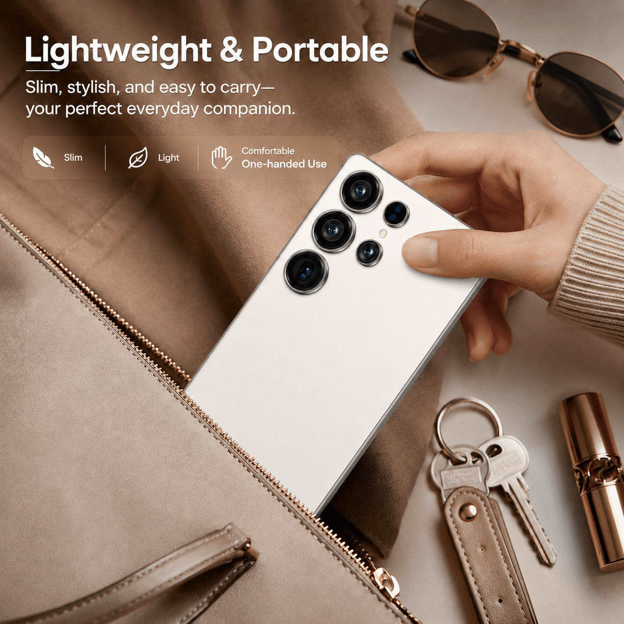 2026 new high end flagship   unlocked version smartphone features a 6 9 inch unlocked large screen design 4 64gb storage and memory supports type c charging provides   dual standby function Product details 2