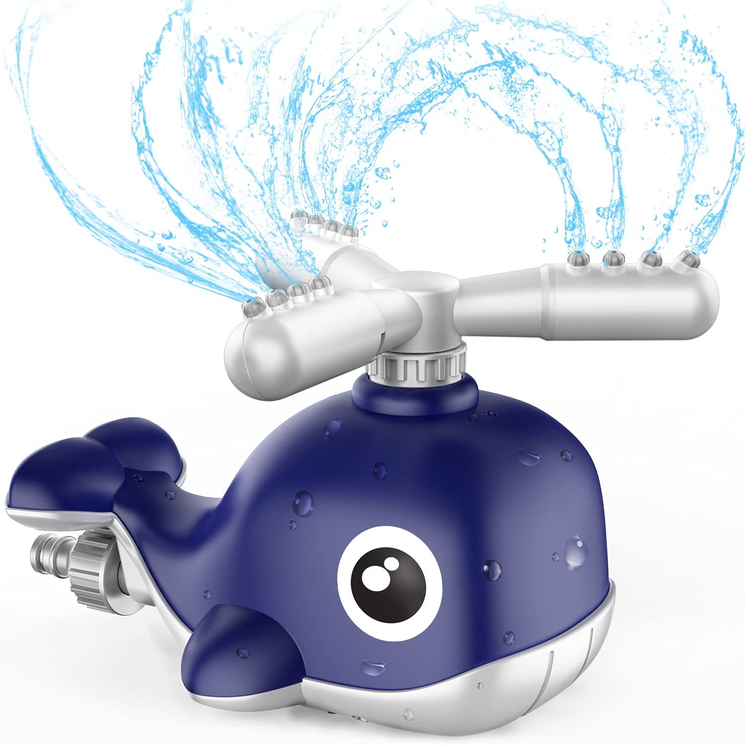TEMU Arroseur à eau Tournante pour Pelouse de Jardin, Jouet Hydro-pulvérisateur Extérieur Rotatif à , Activité Amusante dans le Jardin pour Joueurs