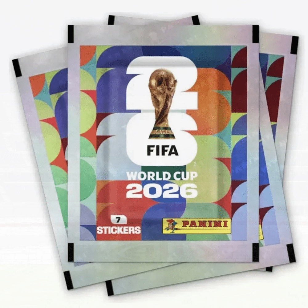 TEMU 2026 Panini World Cup Soccer Sticker Packs, 7 Stickers Each Pack, Collectible Football Trading Stickers (1/5/10 Packs Available)