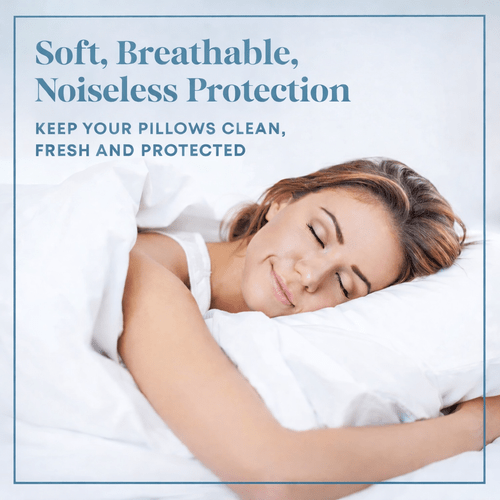 4 pack waterproof zippered pillow protectors quality pillow covers with zipper soft quiet breathable brushed microfiber machine washable pillow protectors queen standard king size use