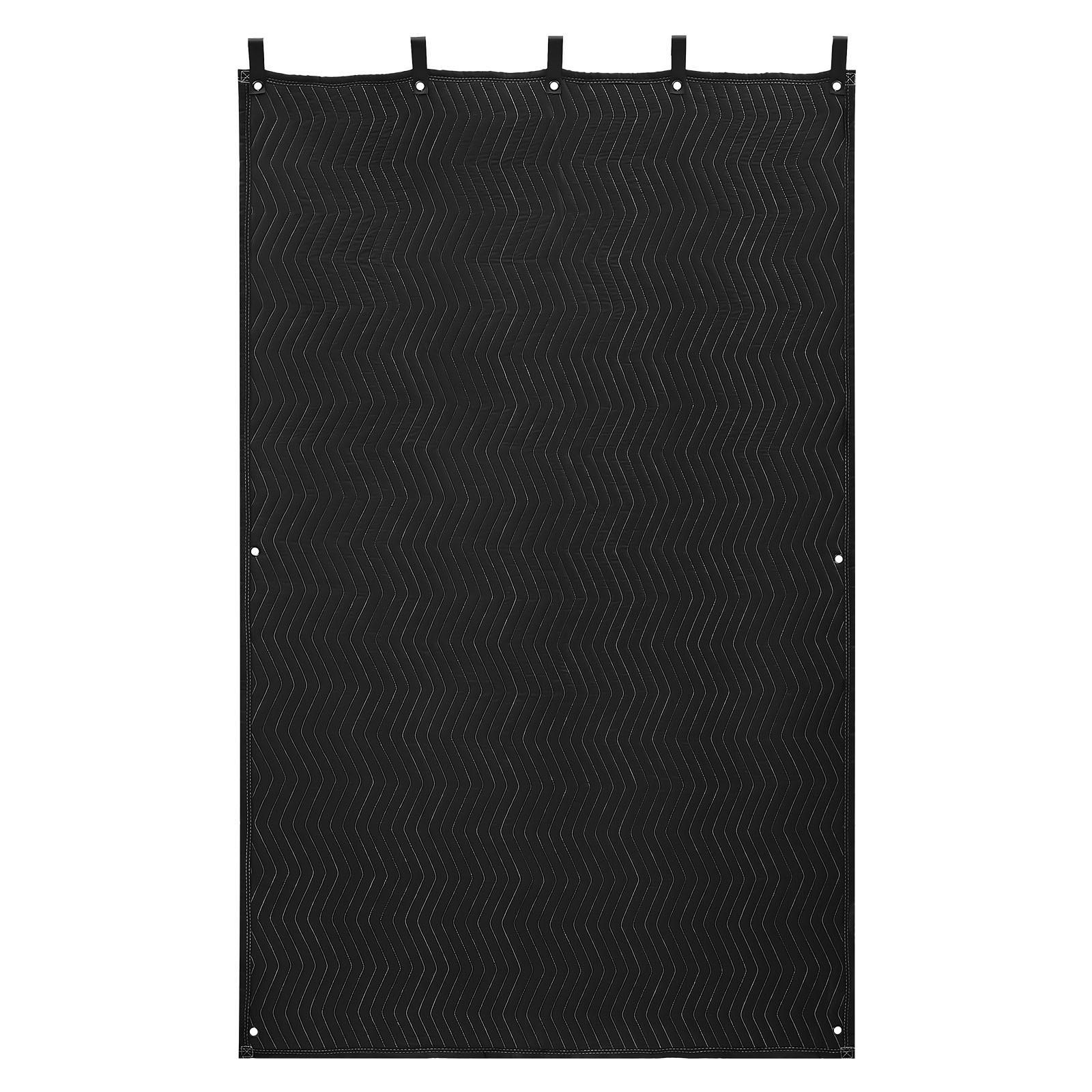 TEMU Couvertures insonorisantes , rideaux de 80 x 48 pouces, couverture avec œillets, couverture à œillets pour studio, pour fenêtre, porte, bloqueur