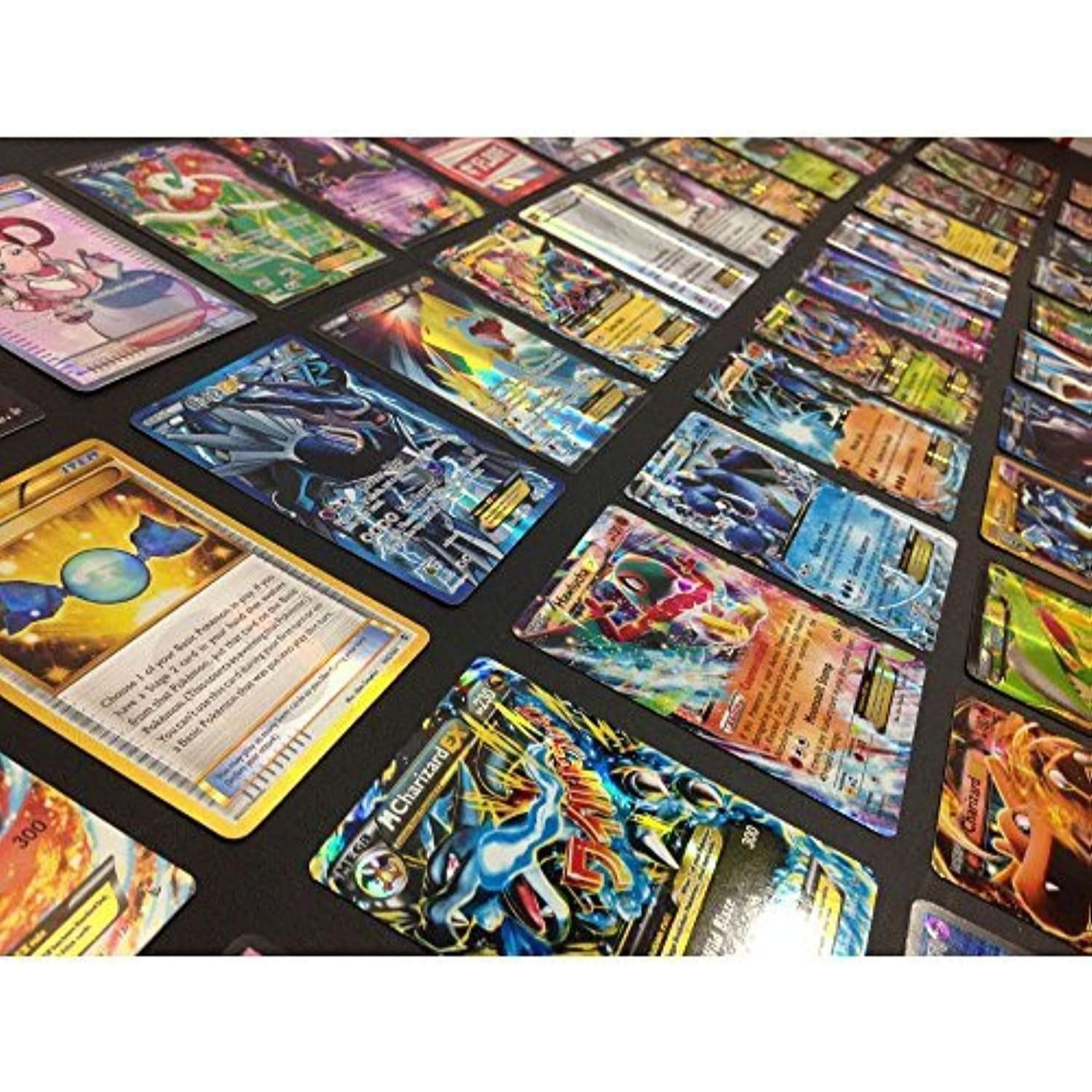100-Count Assorted Trading Cards Lot | Includes Rare, Common, Uncommon, Holo & 7 Bonus Foil Cards | Mixed Series